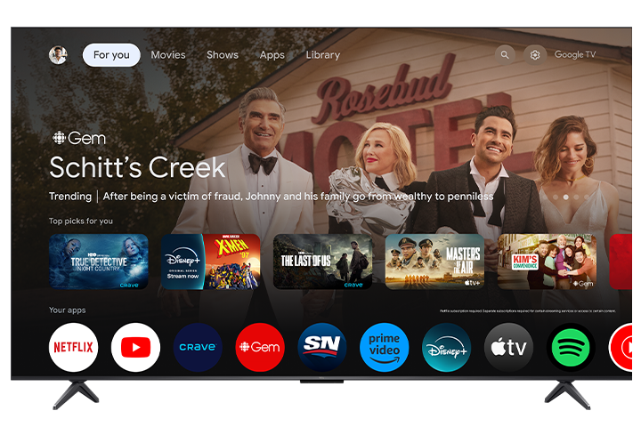 TCL 85-inch QM6K QD-Mini LED QLED 4K Smart Google TV